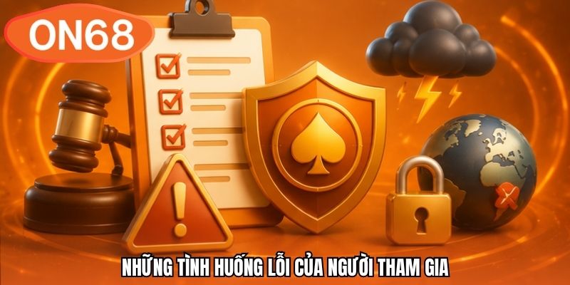 Những tình huống lỗi của người tham gia